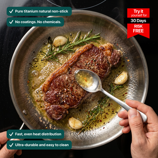 Mireve® Pure Titanium Non-Stick Pan