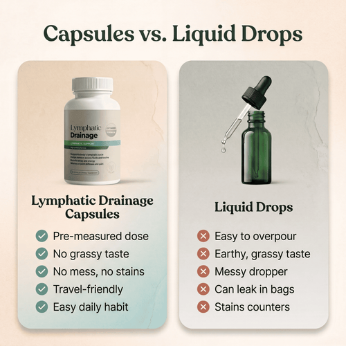 100% Natural Formula - Mireve® Lymphatic Drainage Capsules