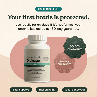 100% Natural Formula - Mireve® Lymphatic Drainage Capsules