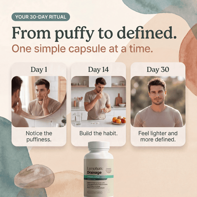 100% Natural Formula - Mireve® Lymphatic Drainage Capsules