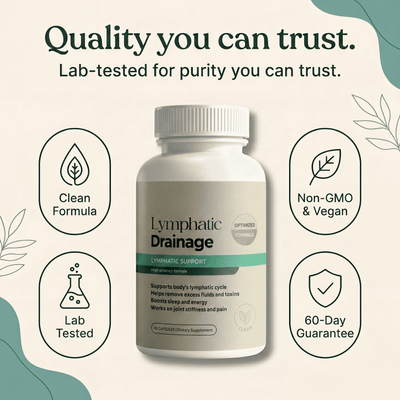 100% Natural Formula - Mireve® Lymphatic Drainage Capsules