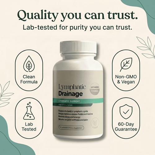 100% Natural Formula - Mireve® Lymphatic Drainage Capsules