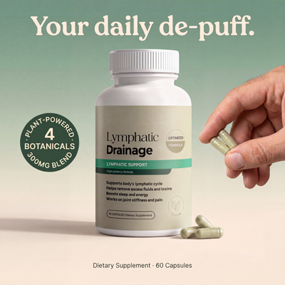 100% Natural Formula - Mireve® Lymphatic Drainage Capsules